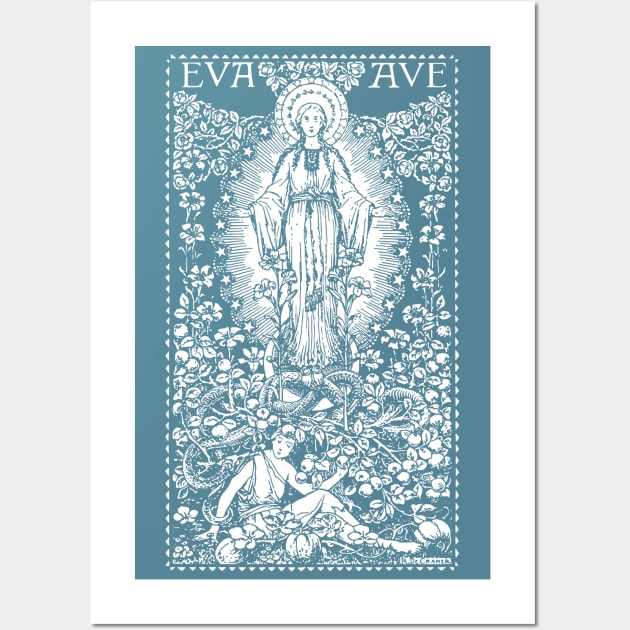 Immaculate Conception of Mary Eva Ave Wall Art by Beltschazar